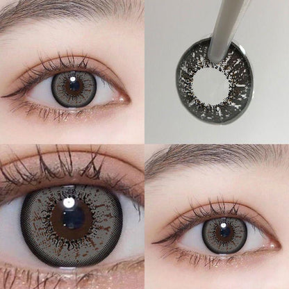 Lentes de contato coloridas Cosplay JeweLens Anime pupila colorida 12 meses 1 par