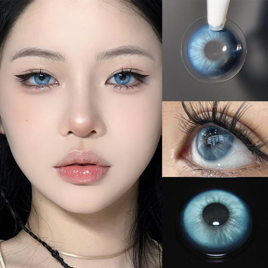 JeweLens Natural Iceblue Iris Coloured Lenses Blue Contact Lenses
