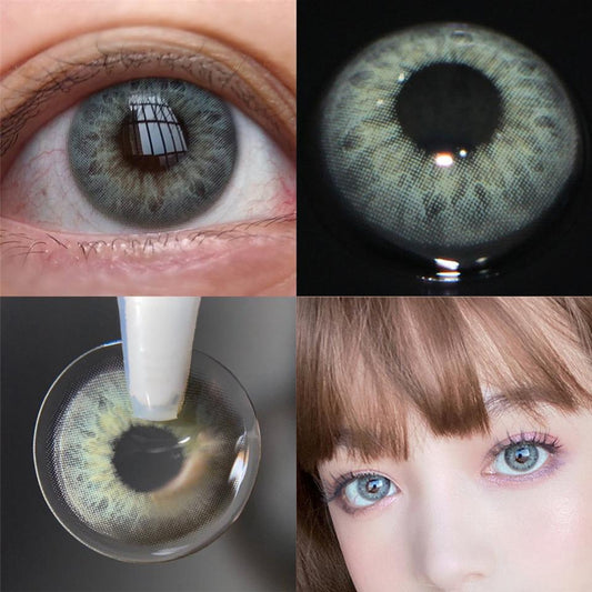 1pair Taylor Iris Color Contact Lens Cosmetic Softlens 12months