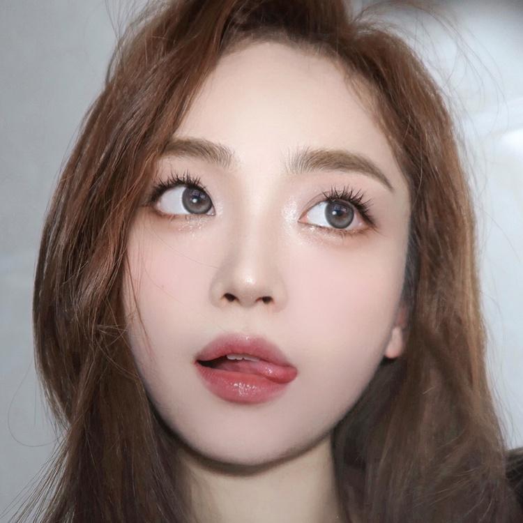 2pcs/1pair Natural Highlight Colored Contact Lenses 14.4mm Softlens
