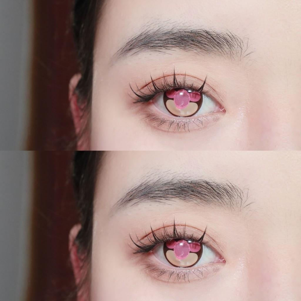 1pair Yashiro Nene Cosplay Colored Contact Lenses 12months