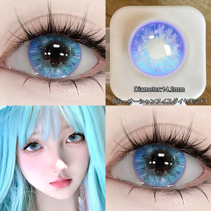 JeweLens Diamond Cosplay Nightclub Party Contact Lenses Luxury Softlens 14.2mm