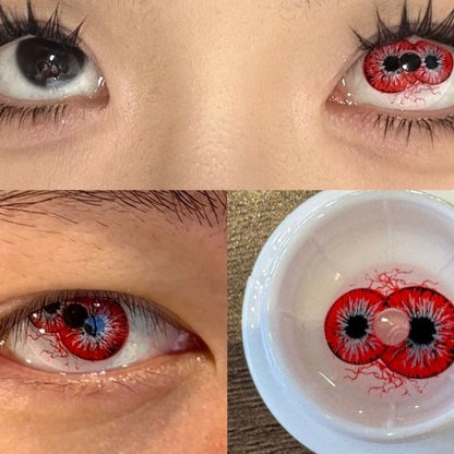 JeweLens Dicoria Cosplay Halloween Contact Lenses Crazy Softlens 14.5mm
